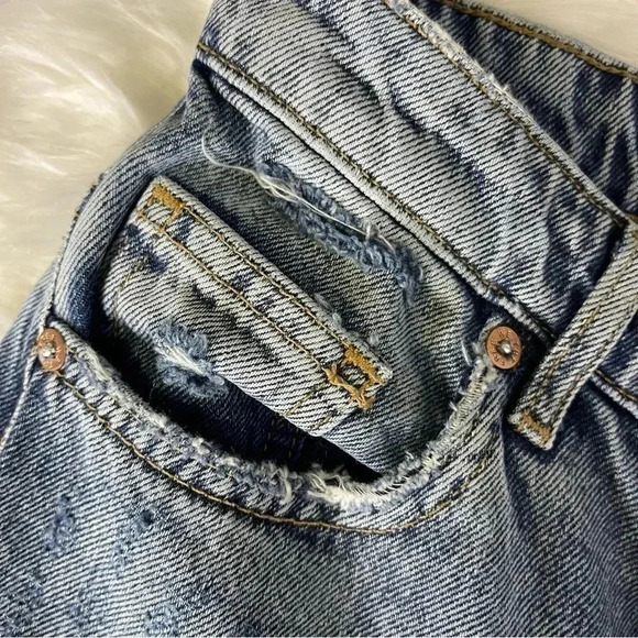 Free People Dakota Straight Leg Jean 0 Indigo Blue Size 25 Revolve We The Free - Picture 3 of 9